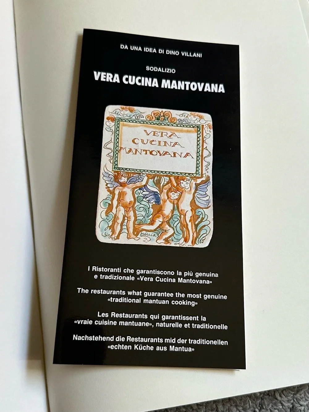 Vera Cucina Mantovana Ambiente Cookbook Recipes ITALIAN & ENGLISH Cangi Villani